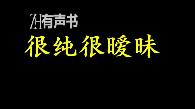 很纯很暧昧【ZH感谢收听ZH有声便利店免费点播有声书】哔哩哔哩bilibili