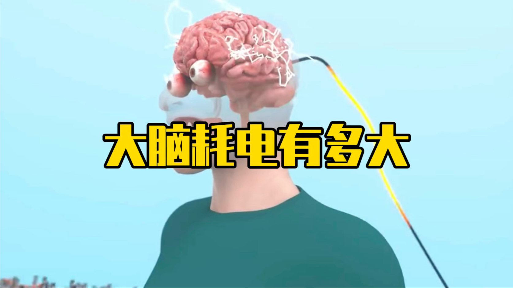 大脑一生要消耗多少电量？