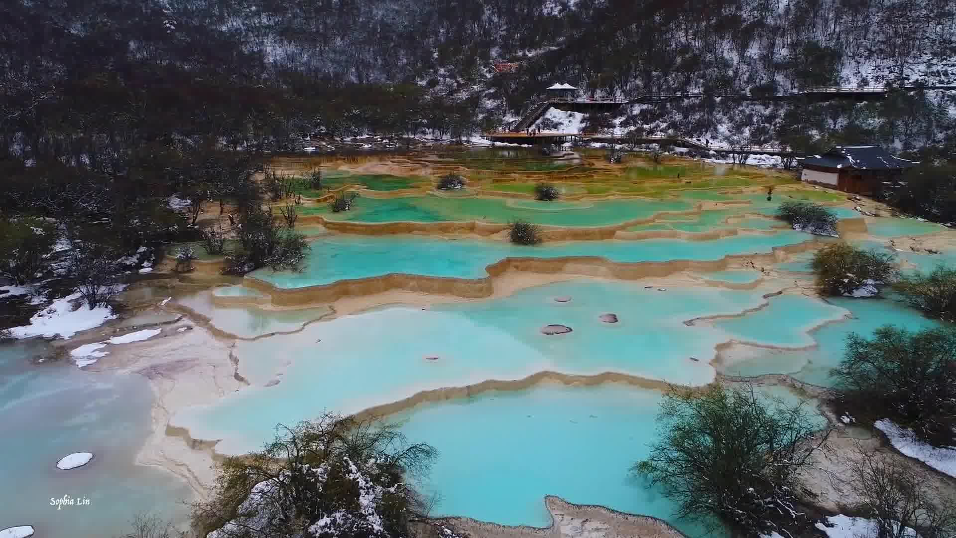 [图]你一定没有见过这样的川西美景松潘黄龙，不去是一生的遗憾