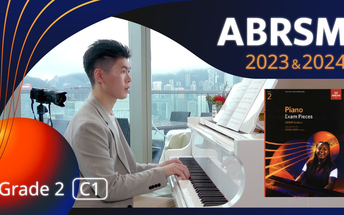 [图]ABRSM英皇钢琴考试二级 2023-2024年 C1 Railroad Blues