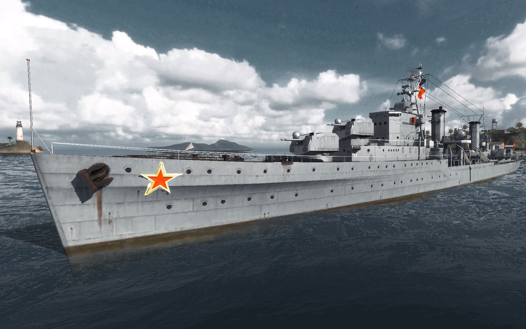 战舰世界中国巡洋舰图片