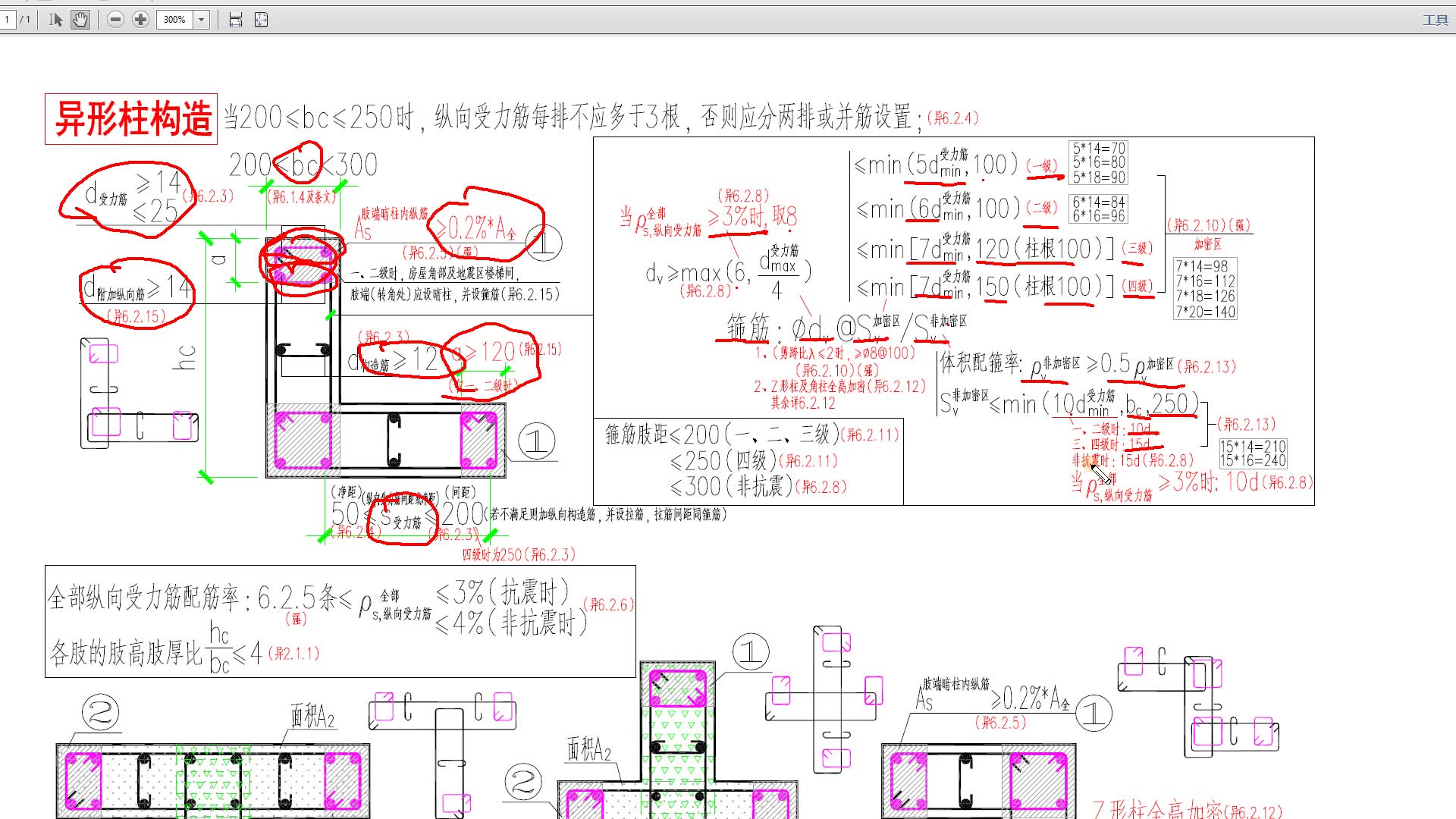 异形柱规范第六章异形柱构造哔哩哔哩bilibili