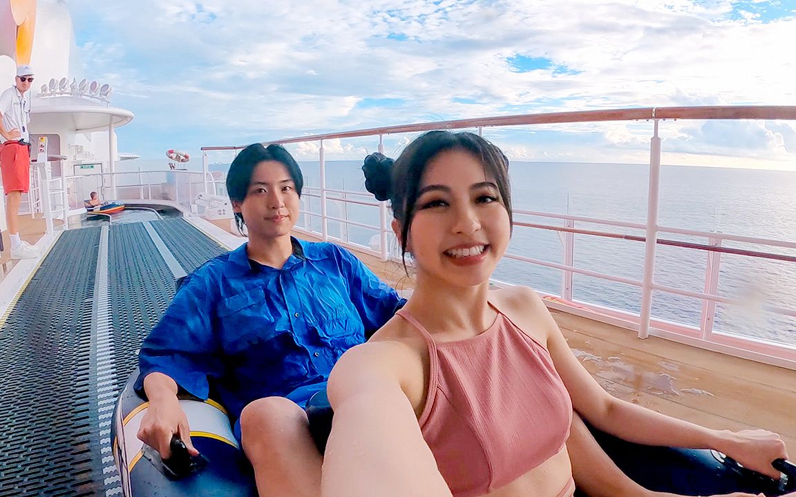 [图]Ellen和Brian放假啦～结婚周年纪念迪士尼愿望号邮轮旅行VLOG！