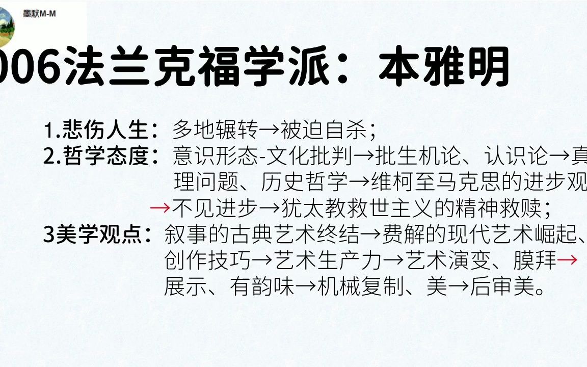 006本雅明:法兰克福学派、悲伤人生、艺术生产力、机械复制哔哩哔哩bilibili