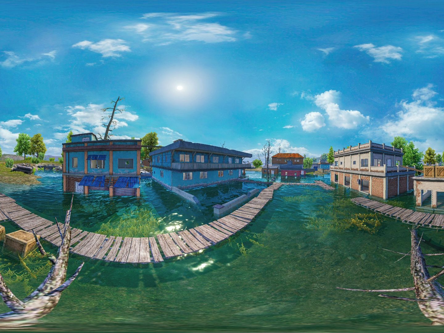 和平精英全景游戏风光,所见即所得.下期想看哪里打在评论区