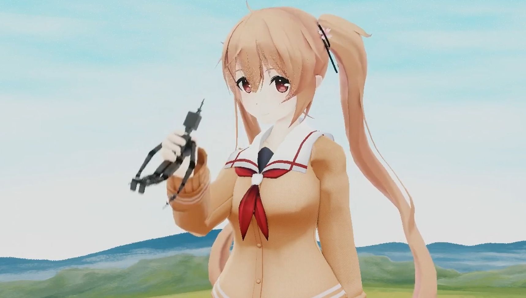 巨大娘对战机器人 抽象化 巨大娘的诅咒 巨大化 [mmd giantess]