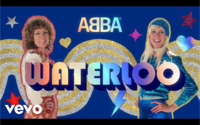 [图]ABBA - WATERLOO (OFFICIAL LYRIC VIDEO)