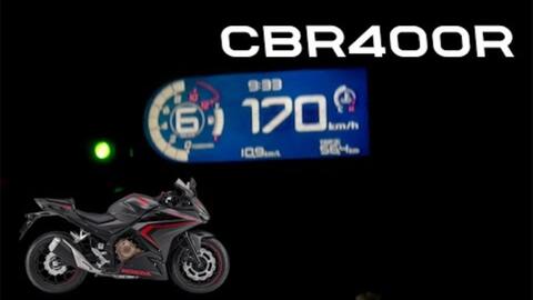 搬 款honda Cbr400r 加速测试 哔哩哔哩