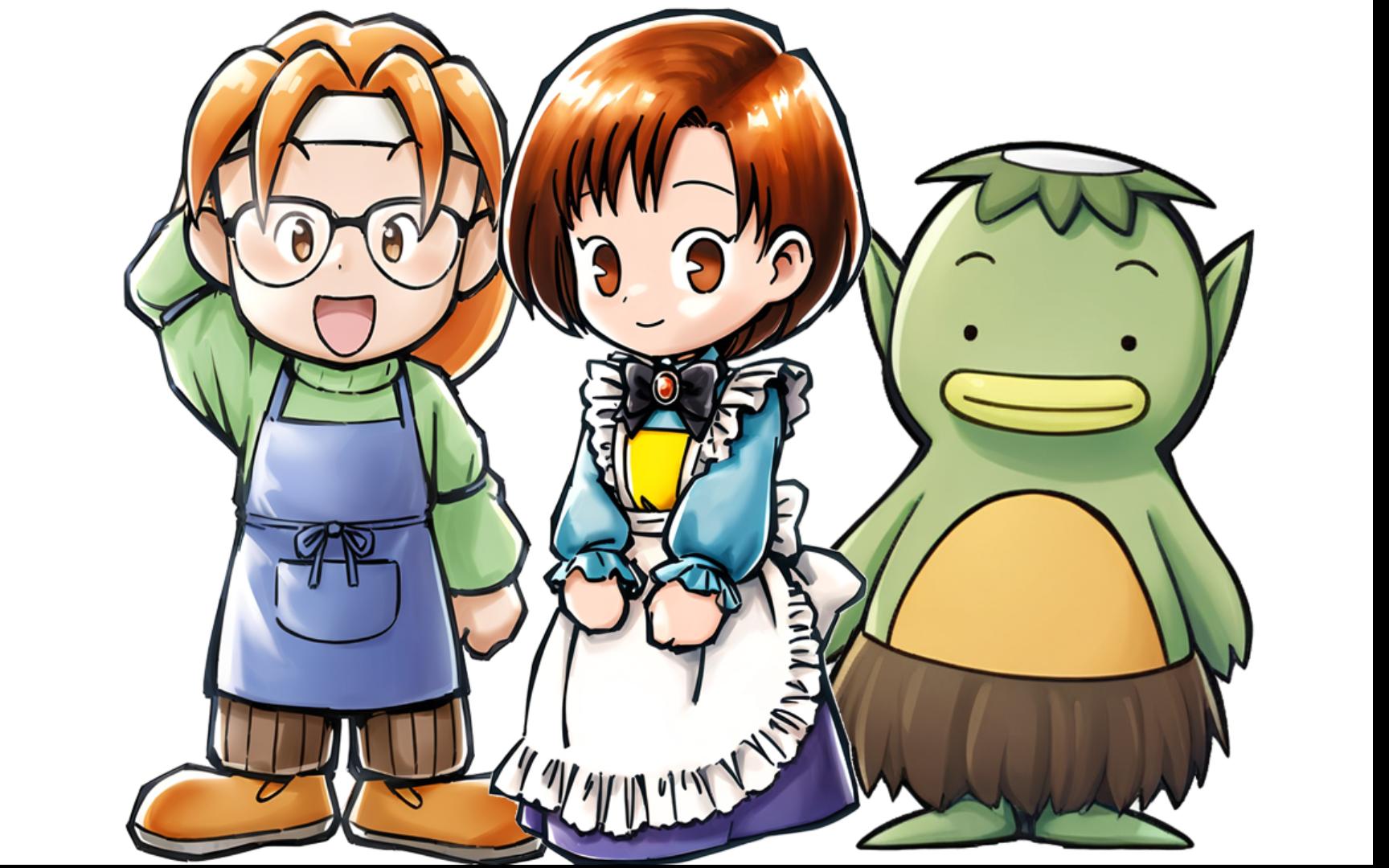 《牧场物语》历代立绘全集