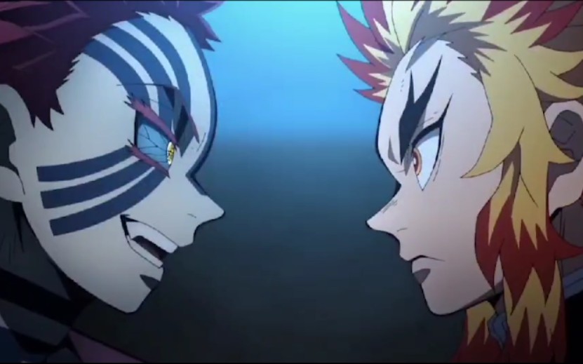 炎柱vs上弦叁_哔哩哔哩_bilibili