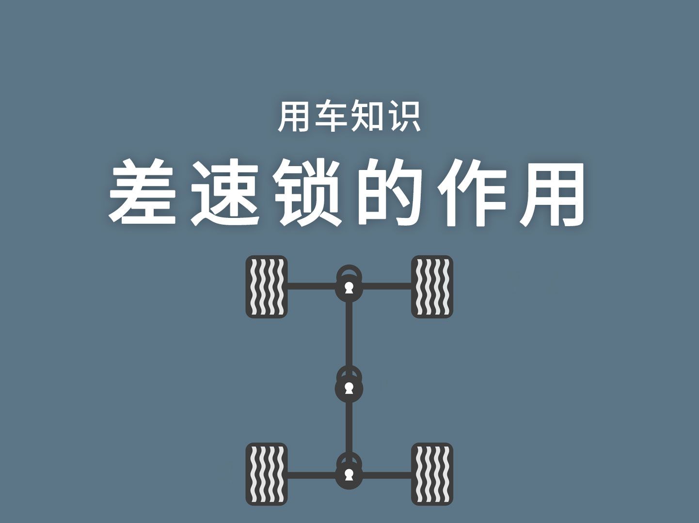 用车知识 | 你了解差速锁的作用吗?哔哩哔哩bilibili