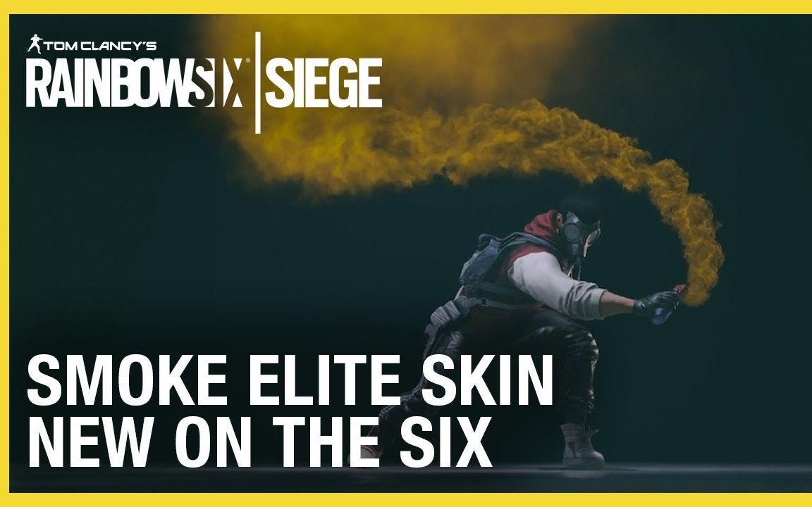 《彩虹六号:围攻》smoke精英皮肤登场