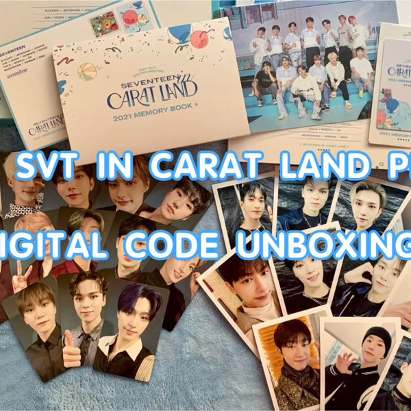 SEVENTEEN】2021 SEVENTEEN IN CARAT LANDPB + DIGITAL CODE VER