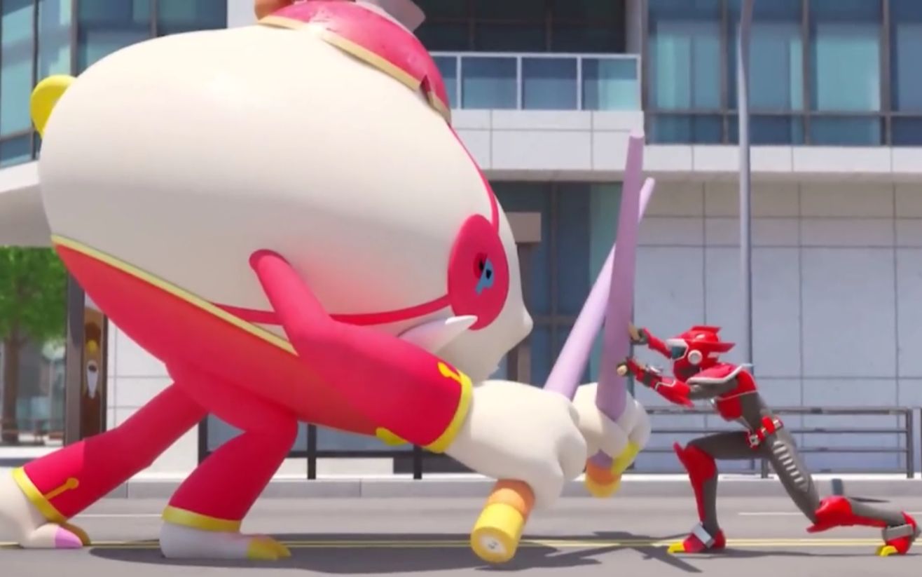 迷你特工队:赛米意外获得神器,不用恐龙机甲也很厉害