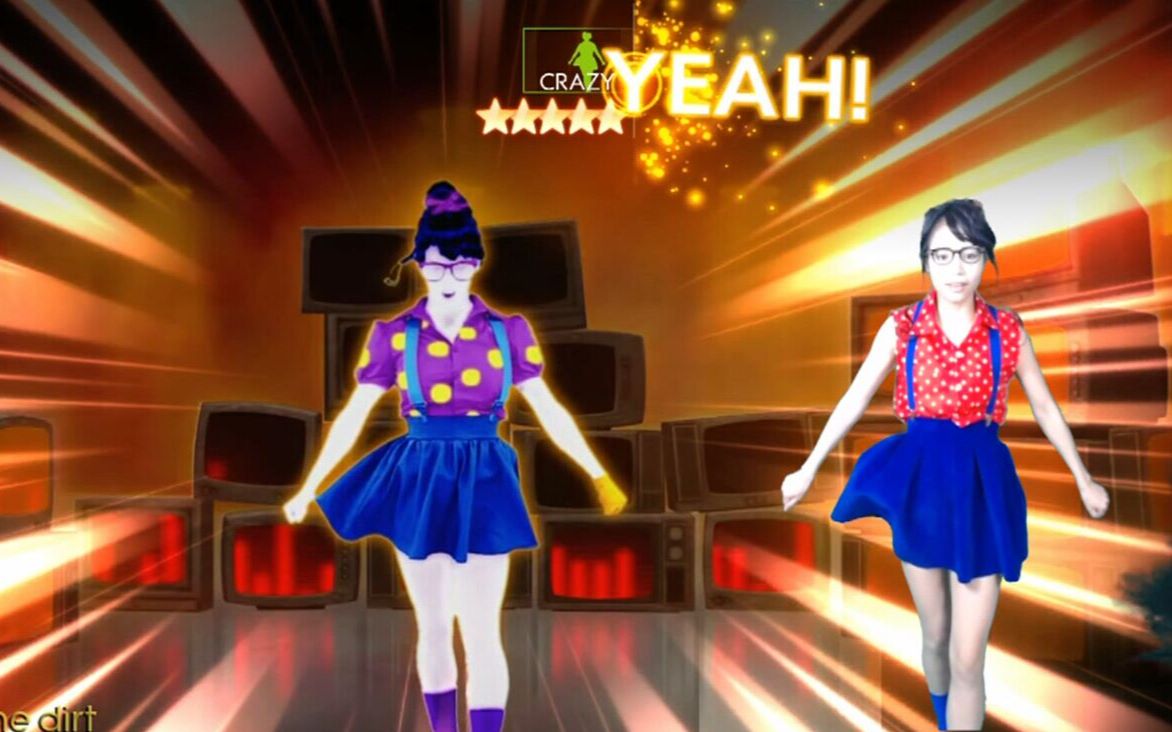 [图]超僵硬！Just Dance4 舞力全开4[diggin in the dirt]XBOX 360