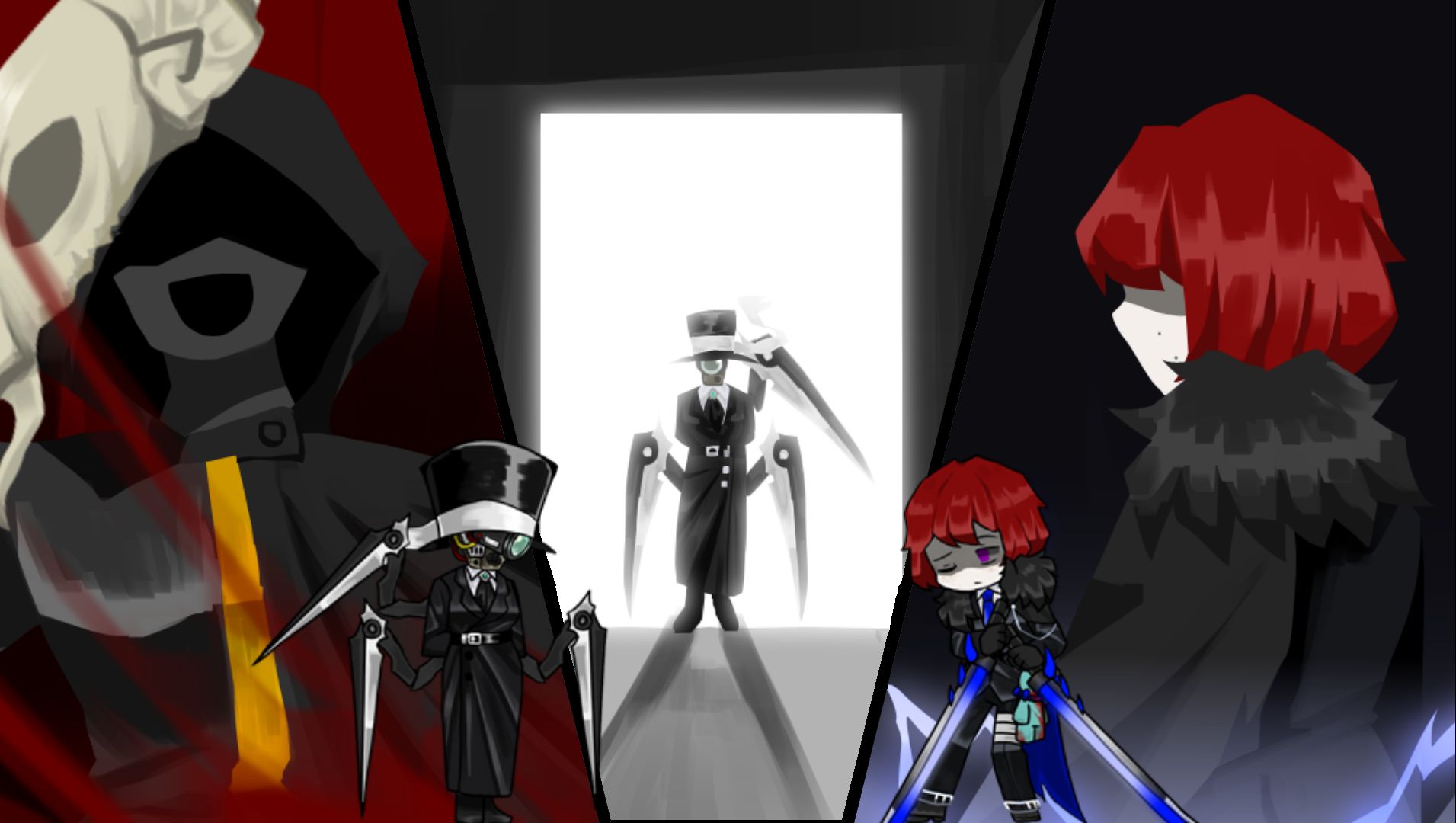 【废墟图书馆】燿羽事务所(悬角帮派与帽子) 特效 接待 全奖励 展示