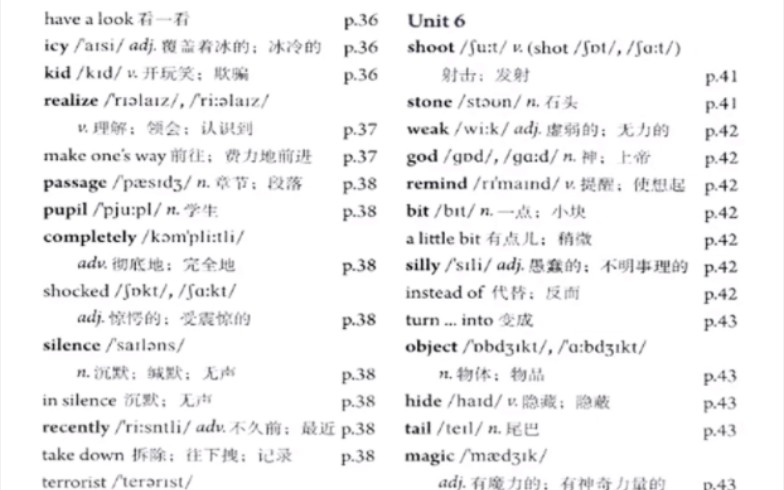 人教版八年级下册英语六单元单词领读,可能是你听过最慢的发音了哦,哈哈,keep going,even when nobody cares.哔哩哔哩bilibili