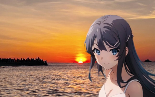 "麻衣桑,我坚信,爱能跨过距离,亦能跨过次元"