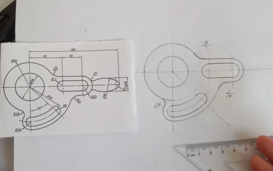 [图]平面图形绘制过程讲解（七）