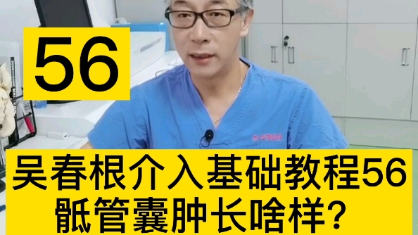 吴春根介入基础教程56 骶管囊肿长啥样?危害及介入时机?哔哩哔哩bilibili