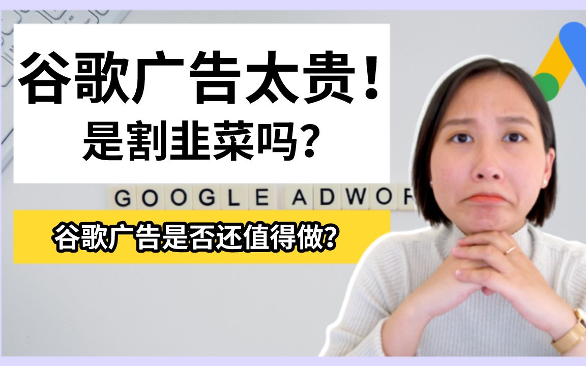 【谷歌广告】谷歌广告那么贵,还值得做吗?| Google Ads哔哩哔哩bilibili