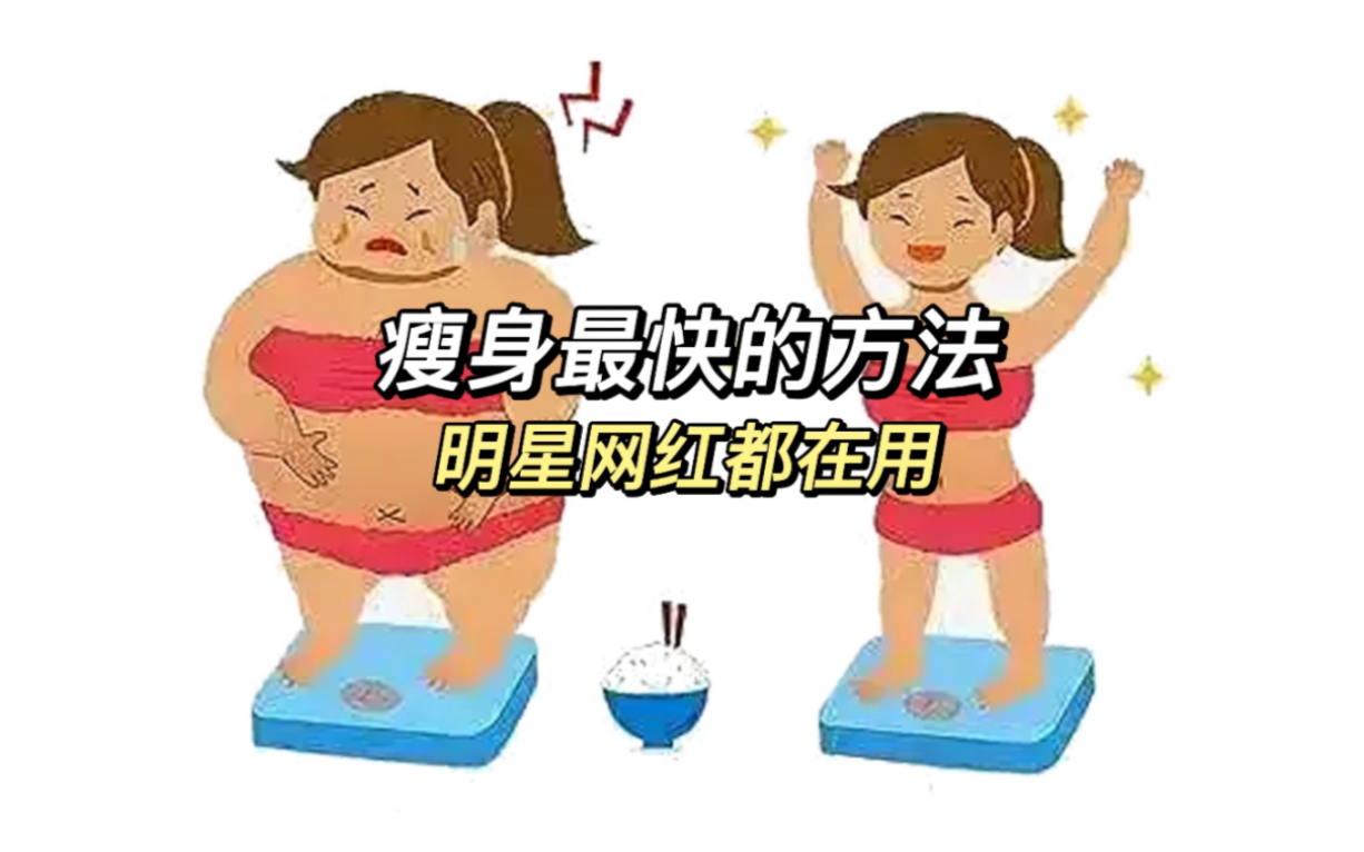 明星都在用的168减肥法,狂甩15斤~哔哩哔哩bilibili