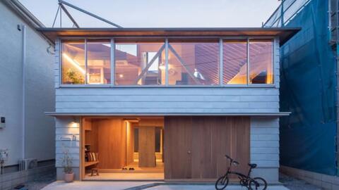 新建築住宅特集2019年9月号｜ガムハウス｜魚谷繁礼建築研究所_哔哩哔哩 