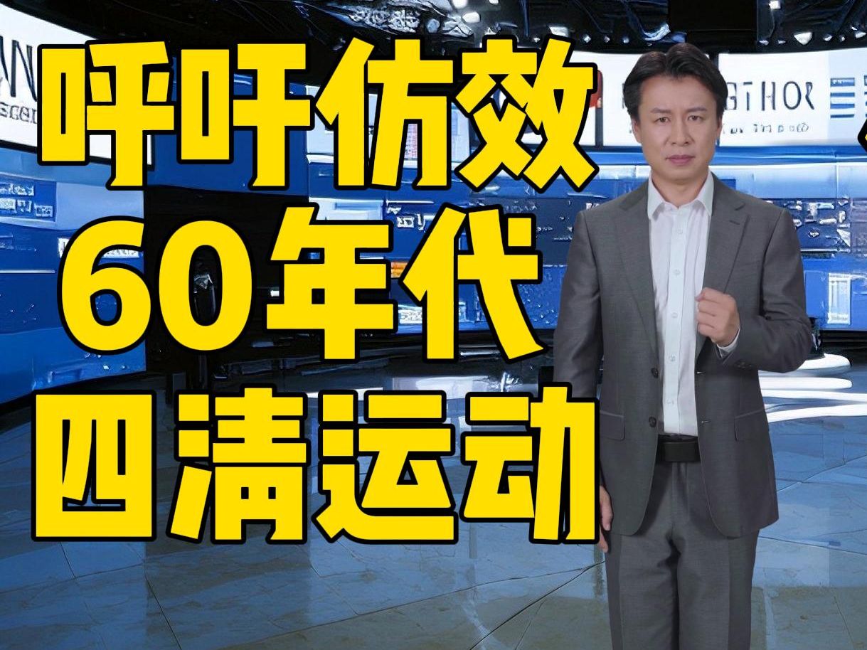 倡议再现!群众呼声:仿效60年代搞一次四清运动,以期清除腐败哔哩哔哩bilibili