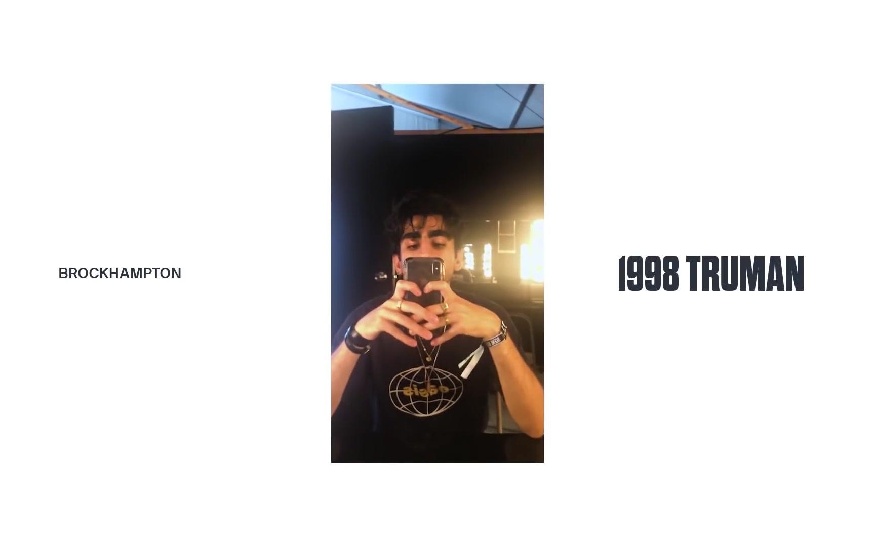 【中字】【MV】1998 TRUMAN  brockhampton(20180719)哔哩哔哩bilibili