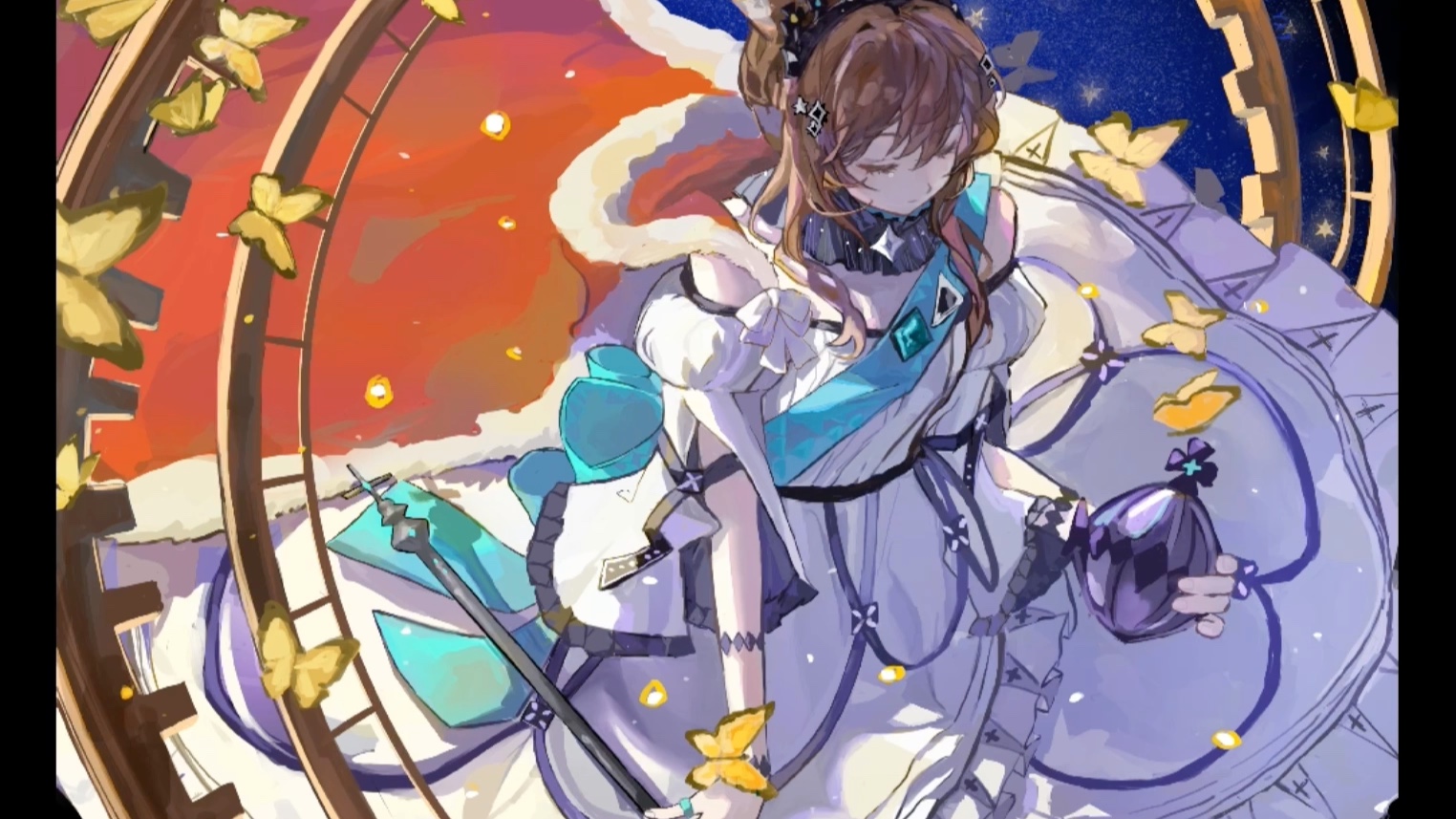 【procreate】阿米娅—音律联觉