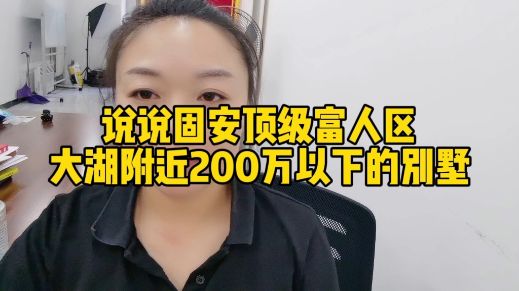 固安顶级富人区,大湖边上200万以下的别墅,到底是什么情况哔哩哔哩bilibili