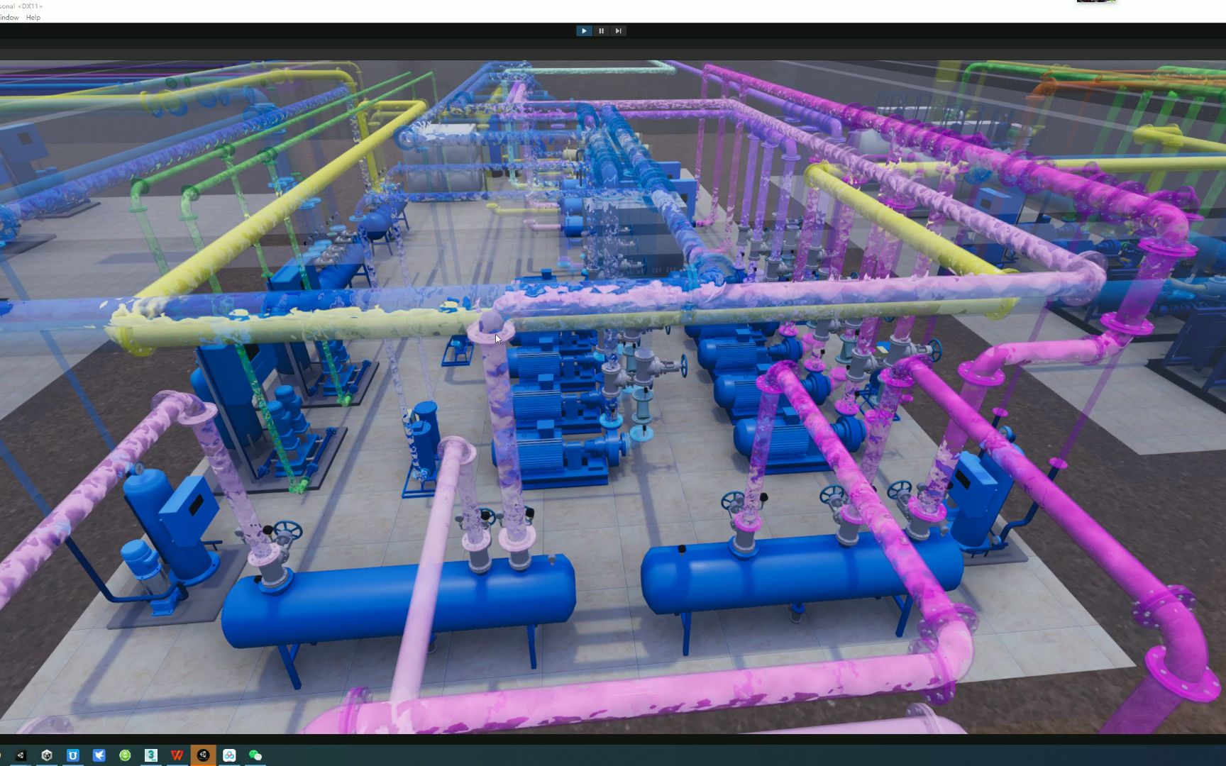 unity 标准渲染管线 管道 水流效果 shader 不消耗性能