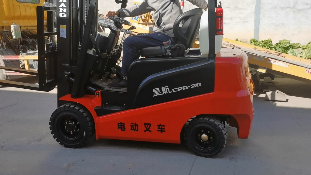 河北昊航新能源纯电动叉车2吨3.5米厂家批发价格