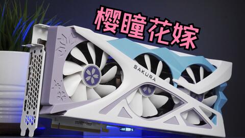 只樱花落，以貌取胜【盈通RTX 4070 Ti樱瞳花嫁显卡评测】_哔哩哔哩_ 