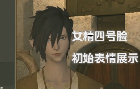 【ff14】女精4号脸全初始表情(捏人参考)哔哩哔哩bilibili