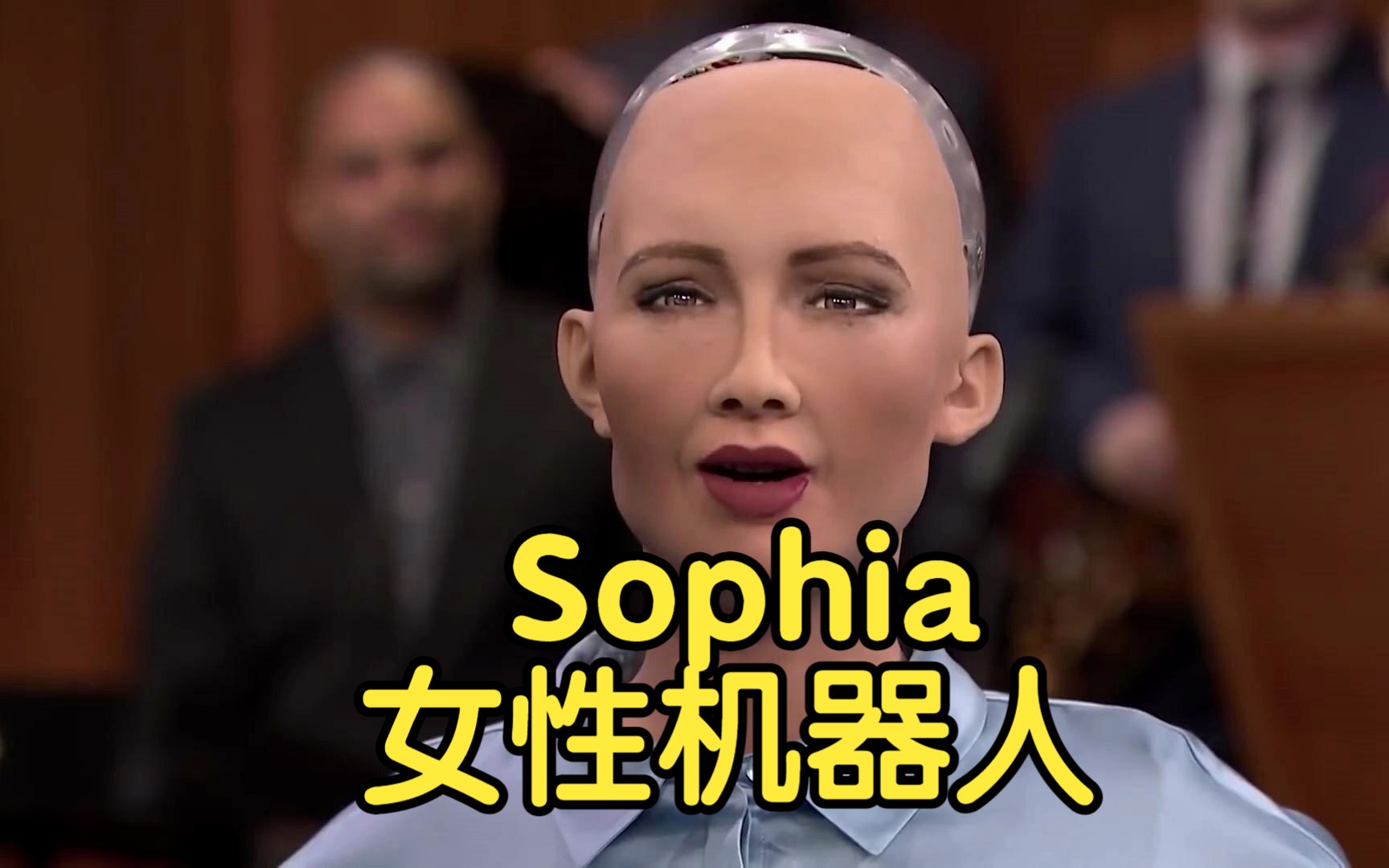 Sophia机器人图片