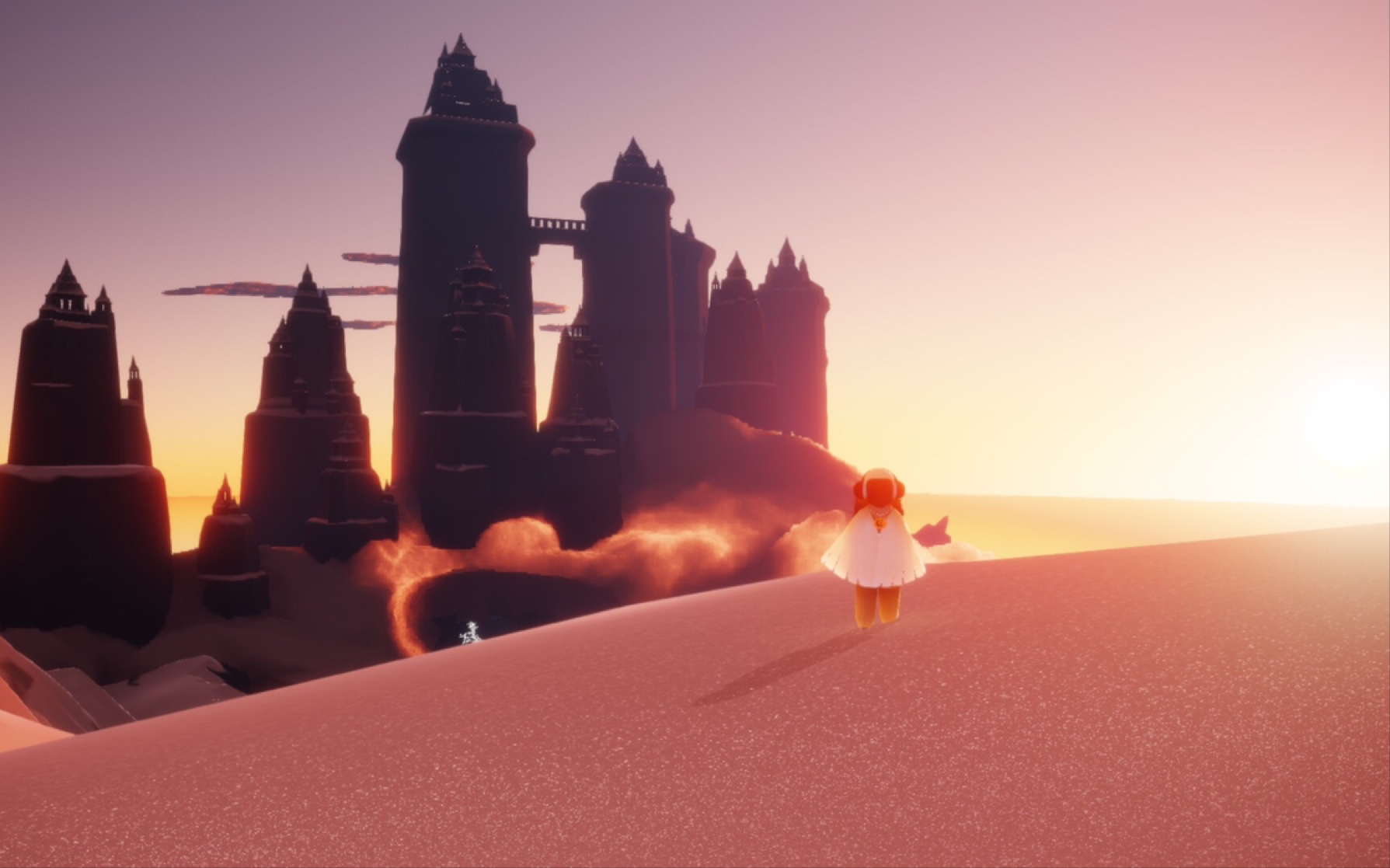 光遇—打卡峡谷飞行赛道景点