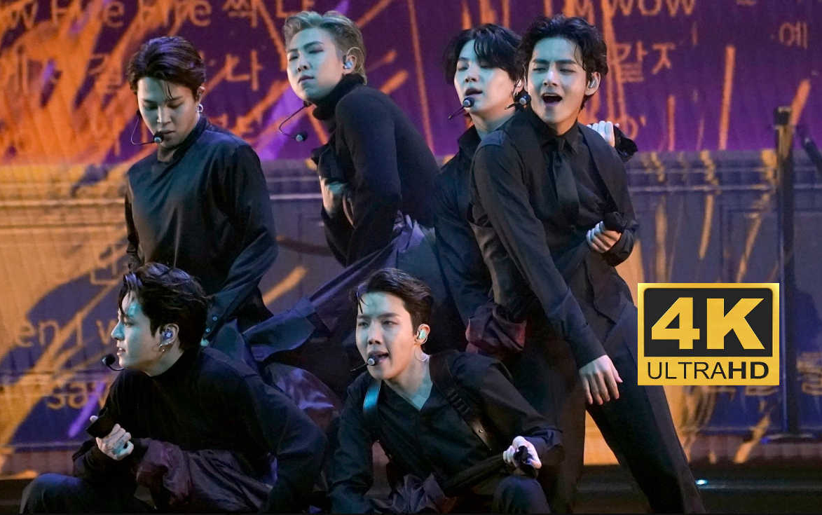 【4k中字】bts - butter 全场最佳表演 舞台上的教科书 230403 第64届