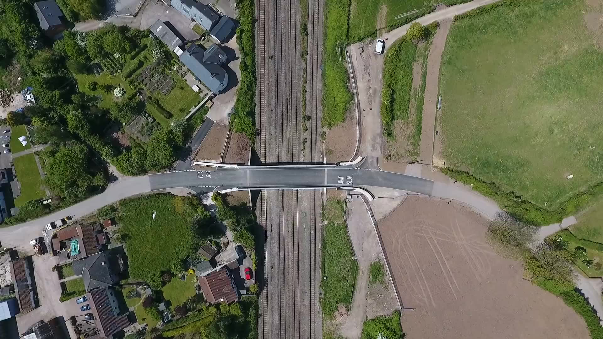 [铁路跨线桥] 铁路跨线桥重建延时摄影