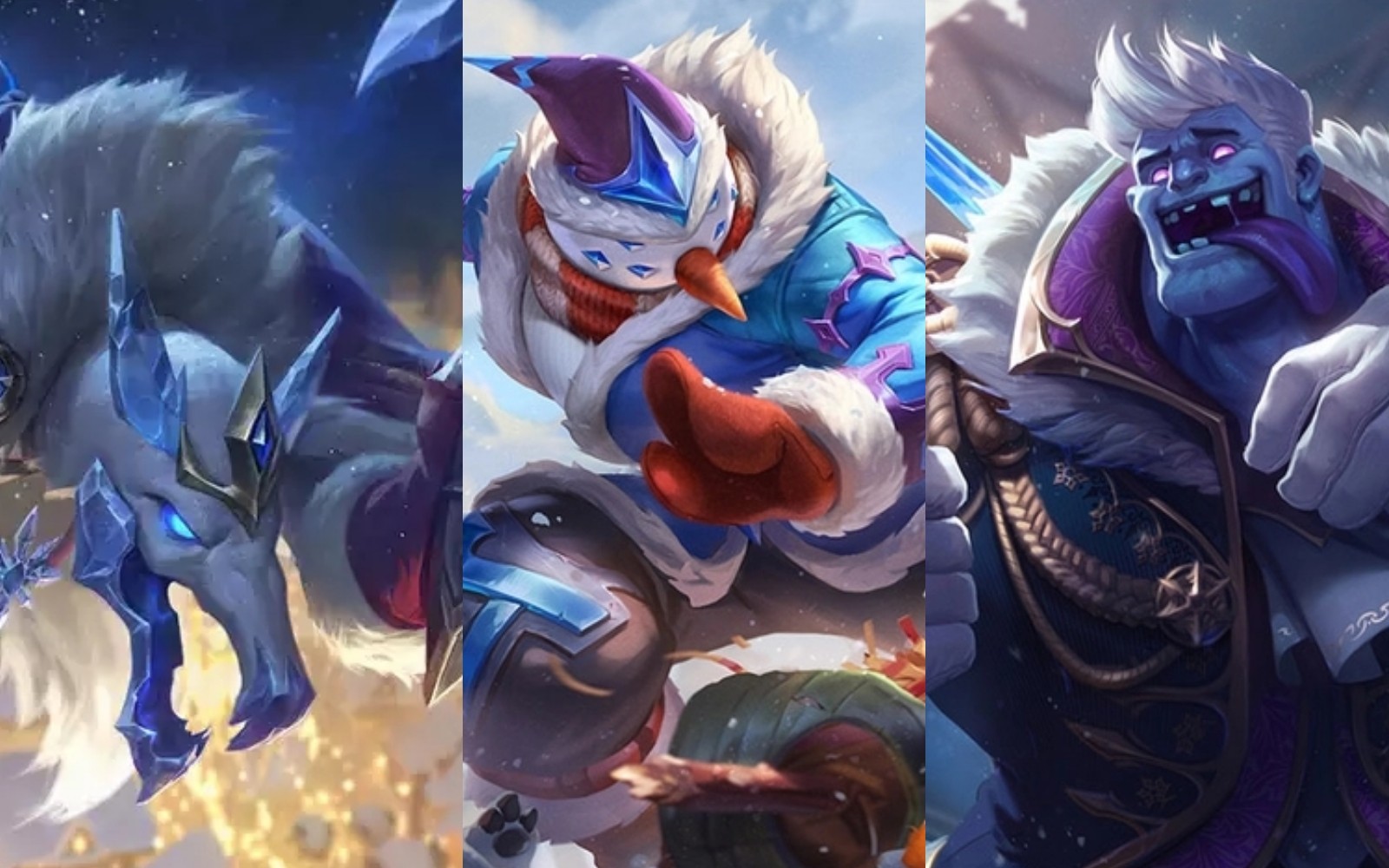 冰雪节新炫彩新皮肤剑圣索拉卡图奇蒙多技能特效展示