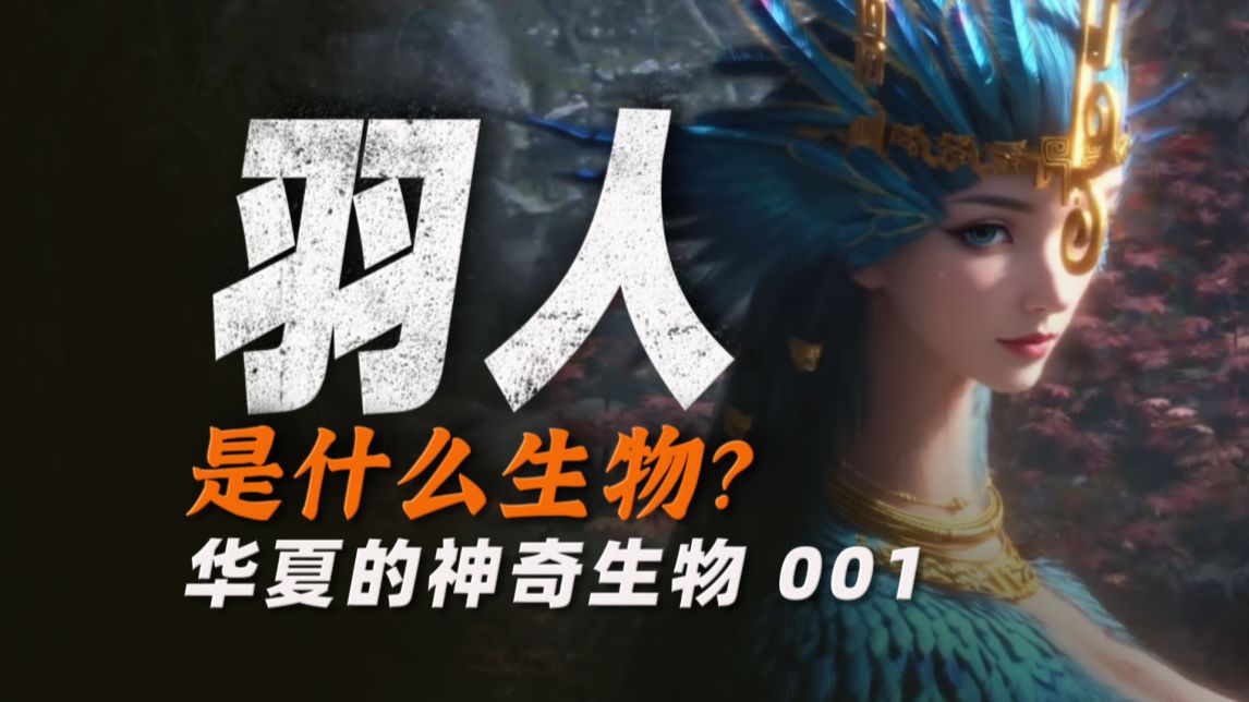 不死飞仙,羽化升天!中国古代神话里羽人,究竟是种什么生物?【神奇生物在哪里001】-文化遗产搬运委员会-文化遗产搬运委员会-哔哩哔哩视频