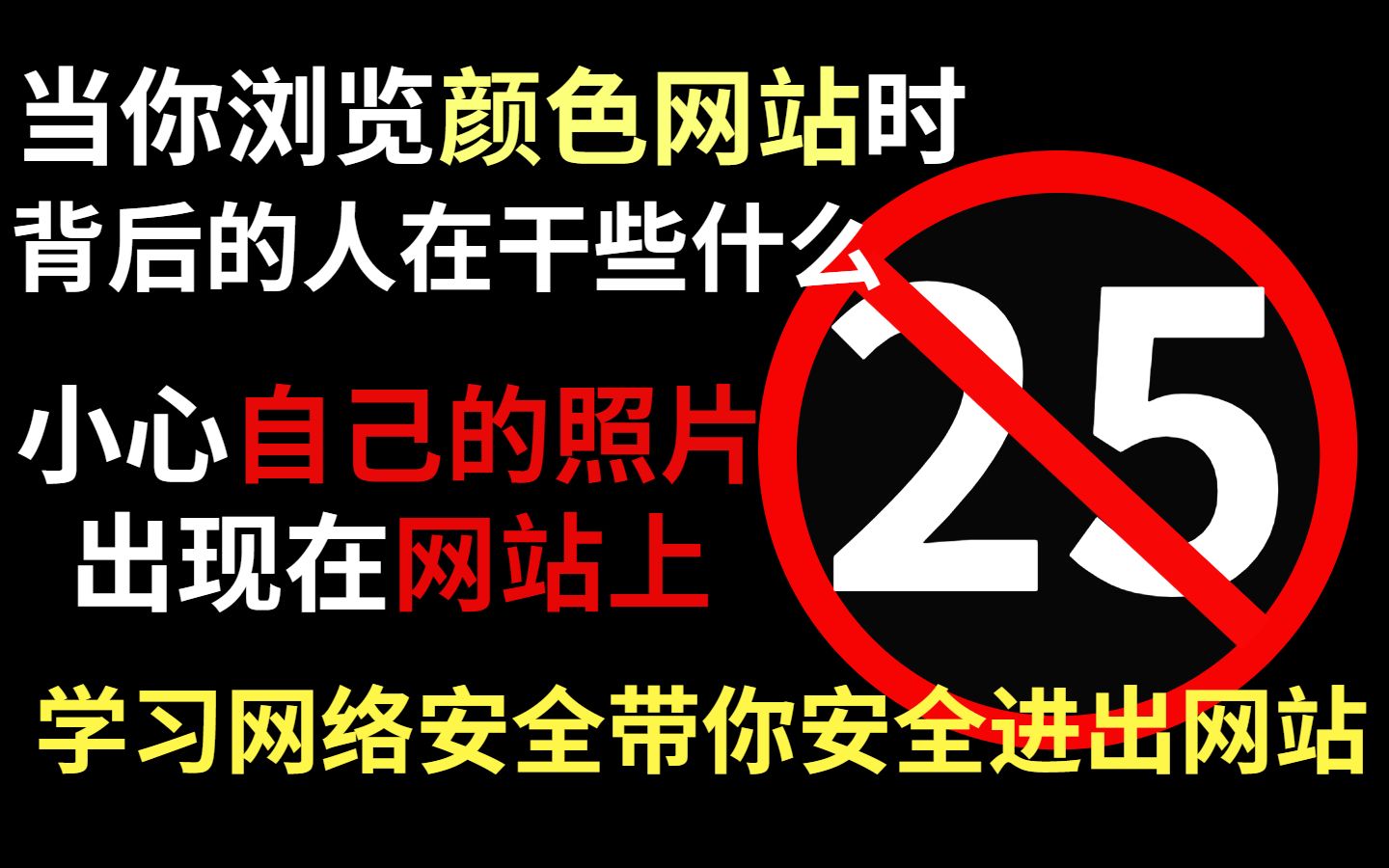 颜色网站很危险,浏览需谨慎,学网络安全保护自己利益【网络安全】(仅供安全教学为目的)哔哩哔哩bilibili