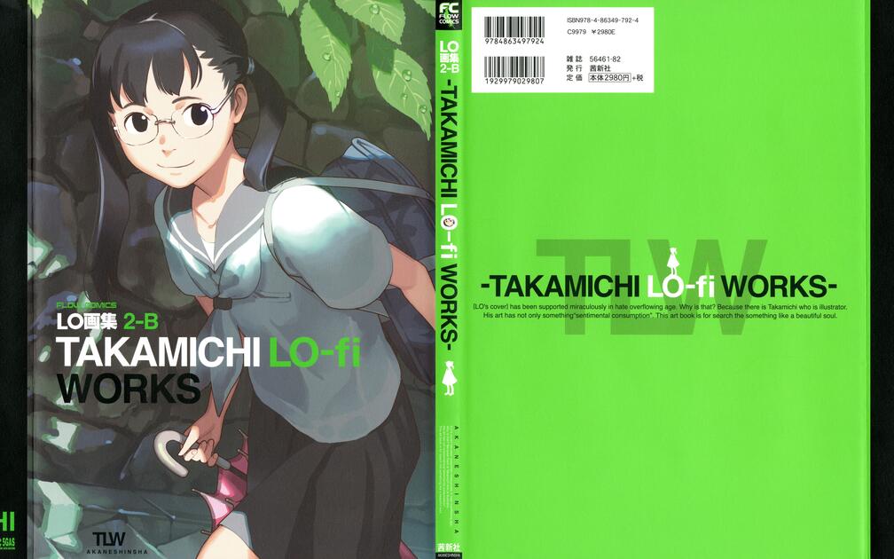 画集分享：《 LO画集2-B Takamichi Lo-fi Works 》 （纯享版）_哔哩哔