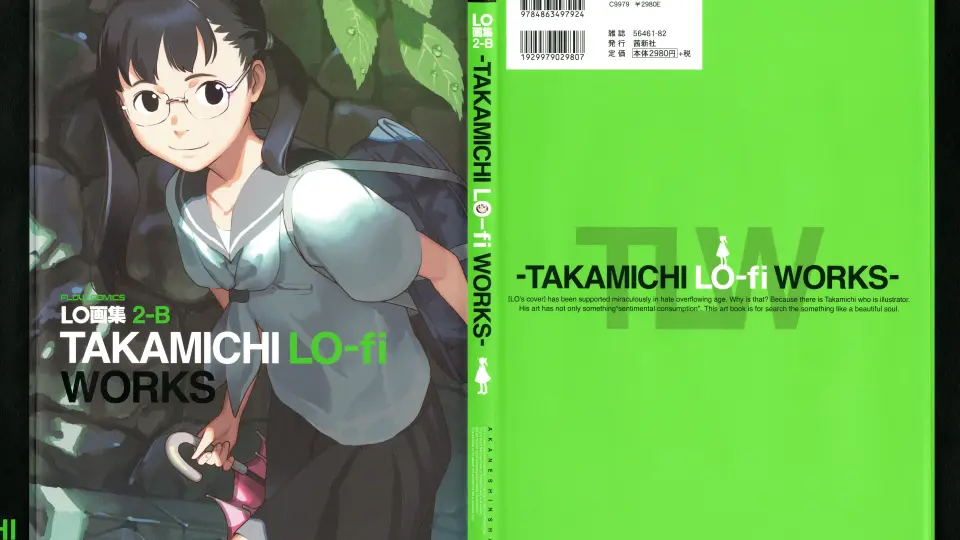 画集分享：《 LO画集2-A Takamichi Loop Works 》 （纯享版）_哔哩哔哩 