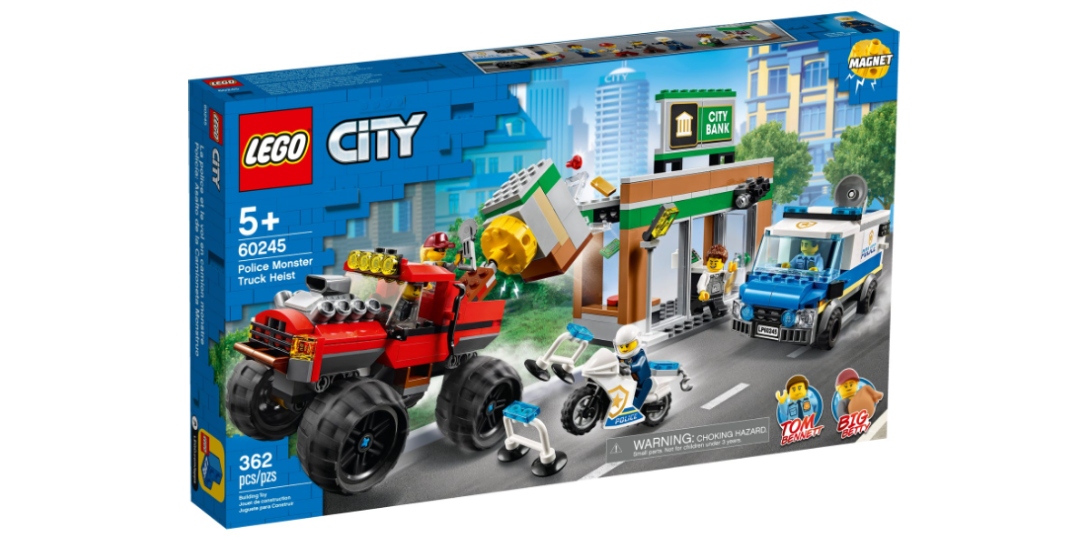 lego 60245 police monster truck heist【乐高城市】2020警察车与
