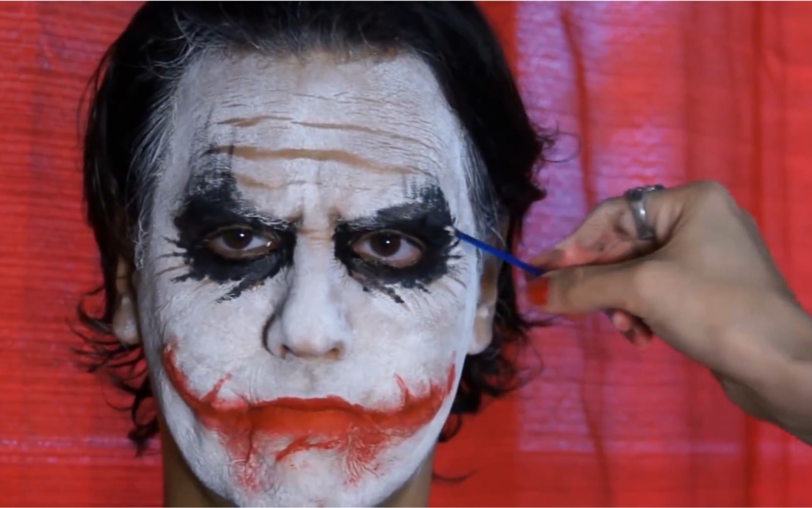 如何cos希斯莱杰的小丑,首先得有个非常牛的化妆师_哔哩哔哩_bilibili