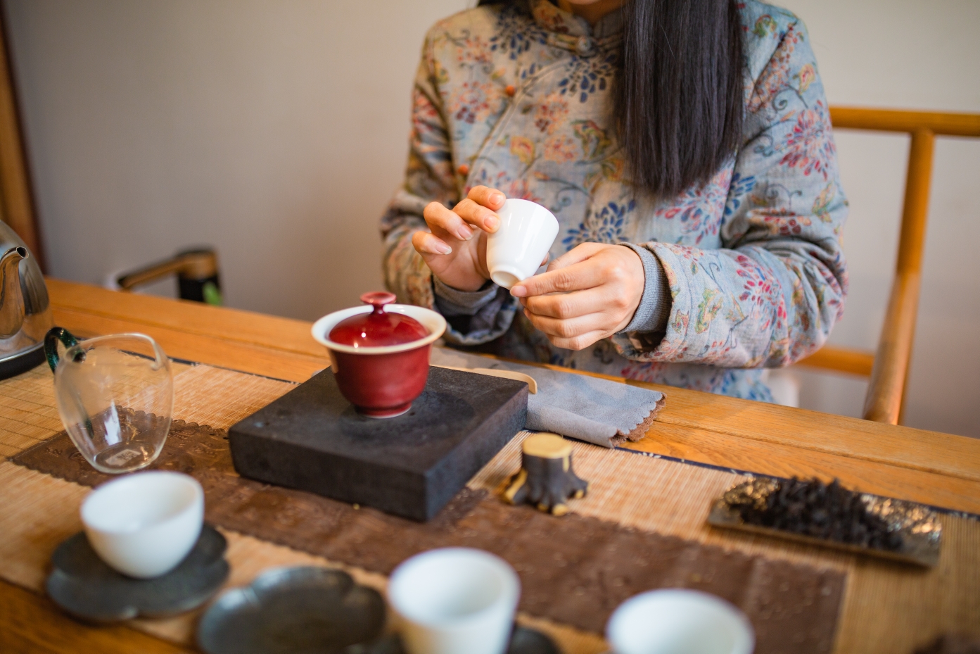 [图]品茶的一般步骤