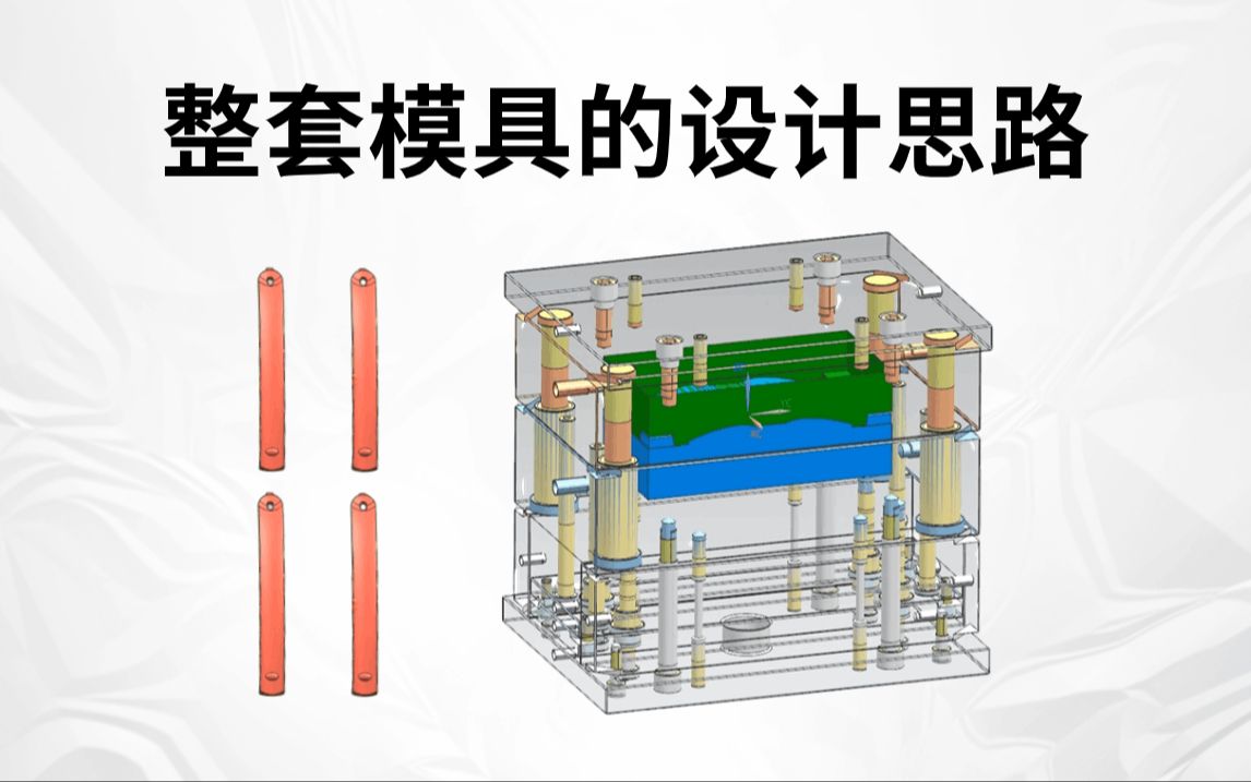 UG塑胶模具设计:在日常工作中,对于整套模具的设计没思路?这节课带你掌握精髓!哔哩哔哩bilibili