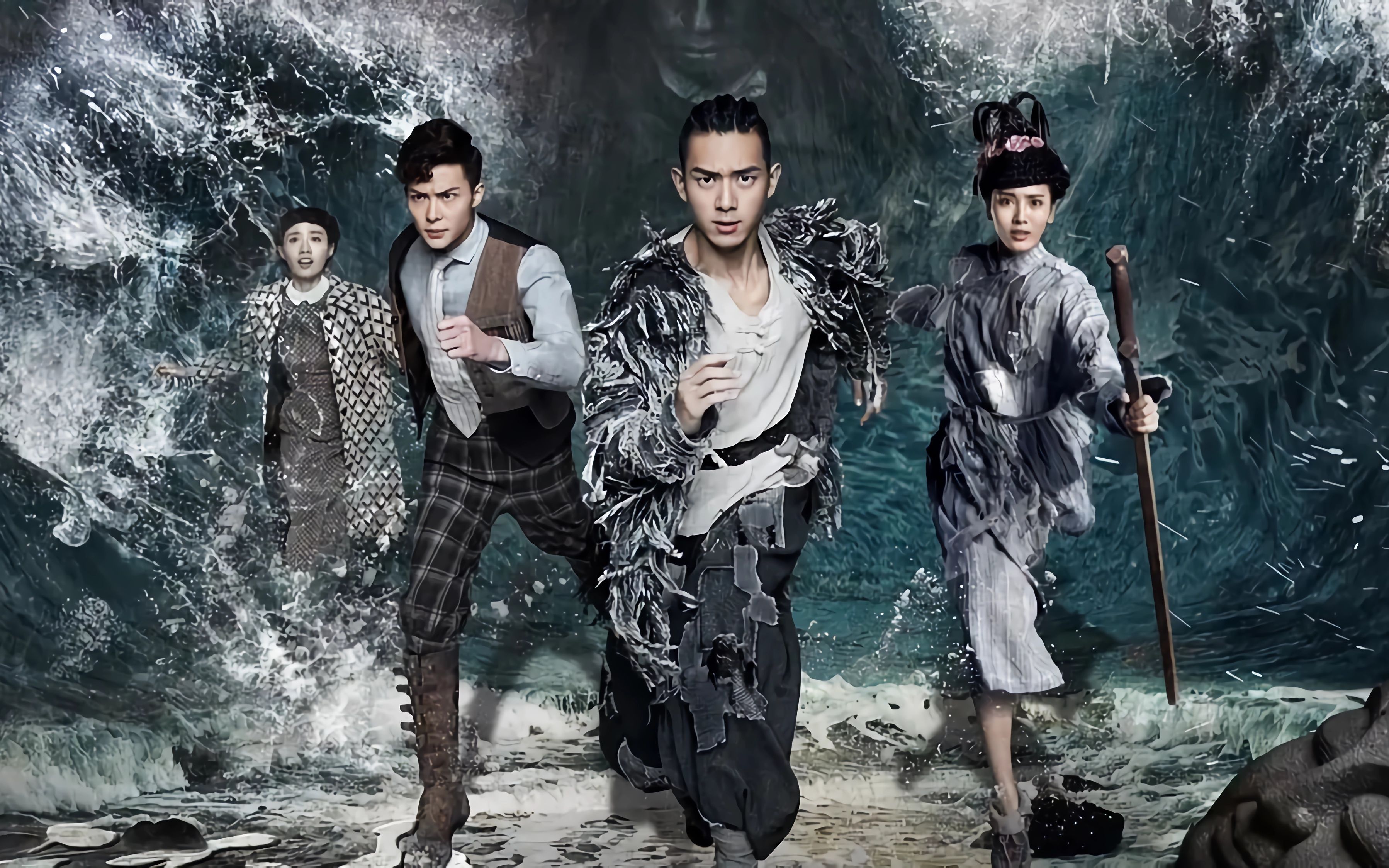 河神-1镇妖辟邪的玄武像上竟让绑着一具尸体 老河神点烟辨冤却不敢说