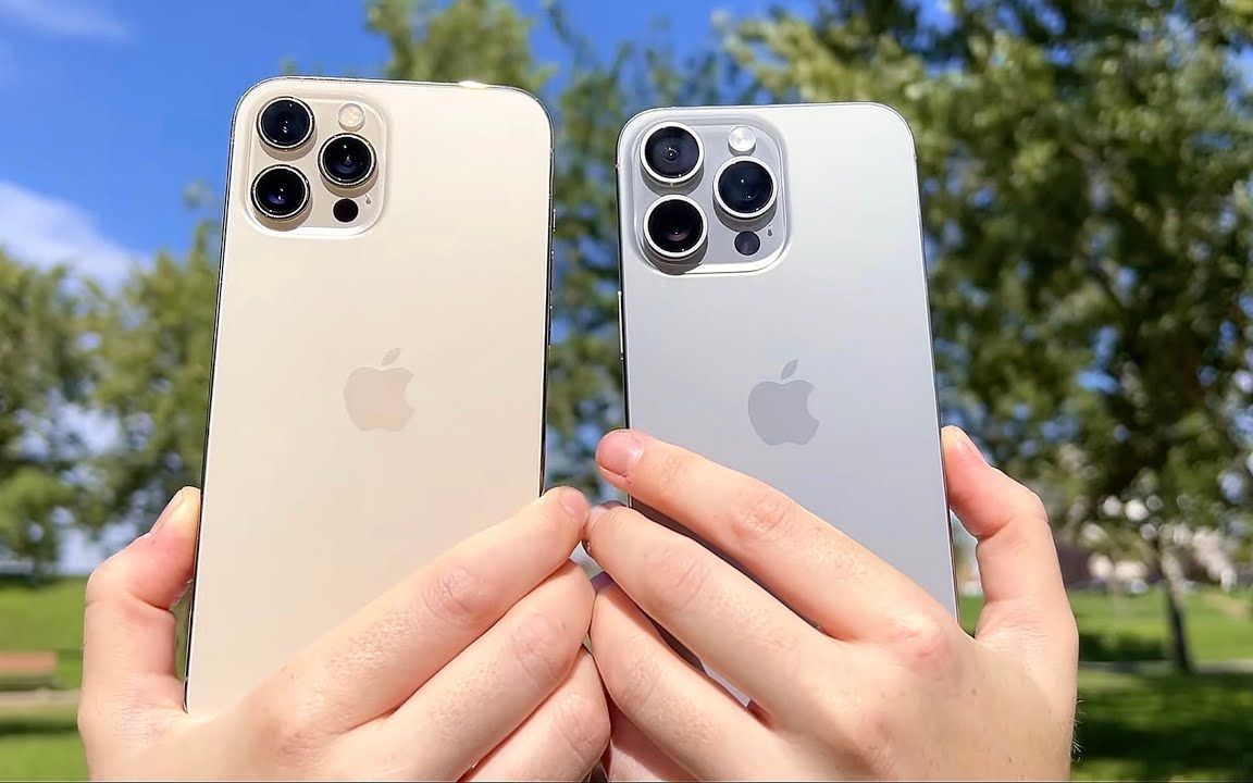 [图]【电子产品测评】iPhone 15 Pro Max  VS  iPhone 12 Pro Max